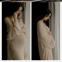Pregnant woman photo photo costume beautiful style maternity dress Art Photo costume pregnant mommy belly photo photo suit