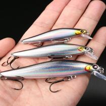 Rouluya fake bait silver scale knife submerged Mino super far throw fresh water sea fishing squid bass Mandarin fish black fish dogfish