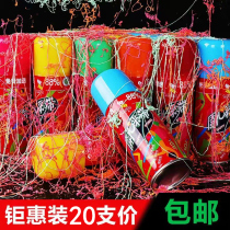 Snowflake spray spray snow birthday party supplies Christmas snow spray snow snow wedding foam wedding artificial
