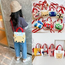 Japanese baby going out handbag cart bag mommy carrying bag Cartoon Canvas Bag Lunchbag Lunchbag child cute woman