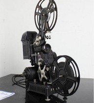 French antique 20s hand-cranked electric Ed movie machine projector