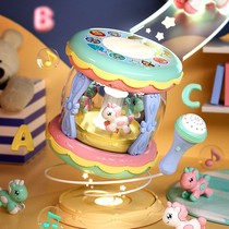 Childrens Handmade Drummer Baby Toys puzzle early to teach 6 8 months Baby 0-12-year-old Music clapping for the baby