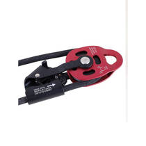 Outdoor light one-way lifter sliding weight y lifting wheel rising and descending device probing equipment rope self-locking