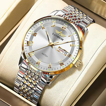 Swiss Romantic Gems Watch Men Quartz Watch Men Quartz Watch SUPER SLIM WATERPROOF NIGHT LIGHT BUSINESS MEN WATCH