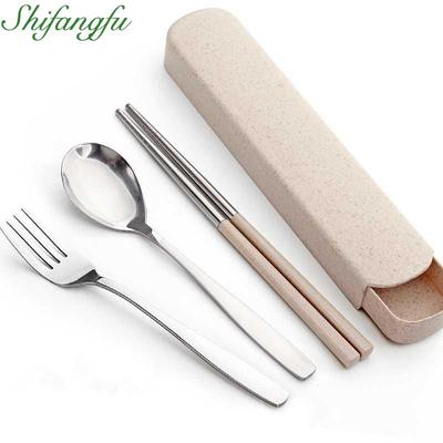 taobao agent Portable spoon, handheld set, ecological fork, lunch box