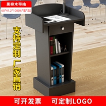 Host desk Welcome desk Podium Consultation desk Simple lecture desk Shopping guide desk Podium Modern speech desk Reception desk