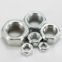 National standard 4 grade 8 hexagon nut galvanized bolt screw cap M3M4M5M6M8M10M12M14M24