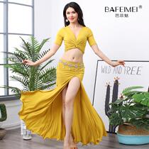 Belly dance new practice clothes Modal womens suit clothing practice large size group 2021 beginner performance summer