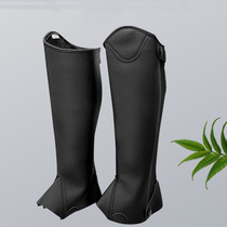Summer childrens equestrian leggings Horse riding leggings Anti-wear breathable riding boots galoshes Knight foot cover mens riding equipment