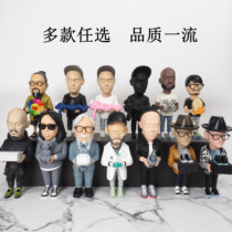Fashion manager hand-made KAWS Fujiwara Hiroshi GD Murakami desktop soft decoration ornaments Tide play doll gifts