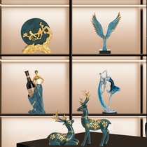Shangxin light luxury decoration set combination Ceramic decorations Living room wine cabinet art simple modern minimalist high-end