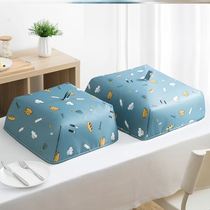 Dust cover vegetable cover new 2021 cover cover food cover household folding heat preservation table cover umbrella winter