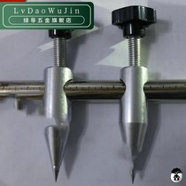 Steel plate marking gauge steel plate marking compasses alloy head adjustable scribing fitter woodworking marking gauge