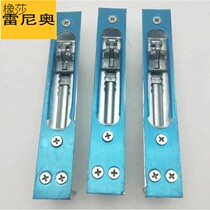 Anti-theft door latch fire door latch accessories hardware double door mother door with tooth latch stainless steel door bolt