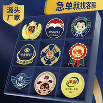Badge custom metal division emblem brooch custom logo class emblem medal badge custom made medal Graduation commemorative coin