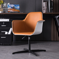 Computer chair home comfort ergonomic swivel chair study desk chair lift seat light luxury simple office chair