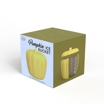 New pumpkin silicone ice bucket iced drink double-layer ice bucket creative convenient home quick ice frozen ice bucket