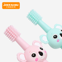 Wallaby Babu infant milk toothbrush soft hair 1-2-3 year old baby Special-brush child training tooth protector toothbrush