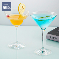 German imported SCHOTT short crystal cocktail Cup Martini cup triangle Martini Cup Martini Cup