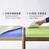Fitting room dressing room stool against wall bench sub-net red clothes stool solid wood makeup stool living room shoe bench bench