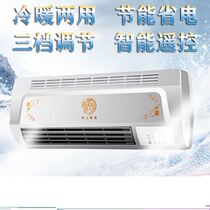 Cold Fan Electric Fan Home Office Small Air Conditioning Bedroom Energy Saving Wall-mounted Small Home Remote Control Cold Blower