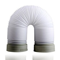Mobile air conditioning exhaust pipe extended and thickened range hood exhaust pipe 120 150 hose ventilation pipe fittings