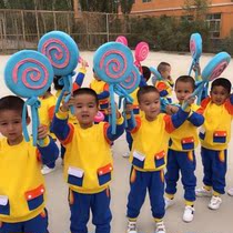 Kindergarten school games hand props lollipop Childrens morning exercise lollipop props dance supplies