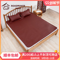 Rodmerco cowhide mat first layer water cowhide mat three-piece set foldable double leather thickened Mat 1 5m bed