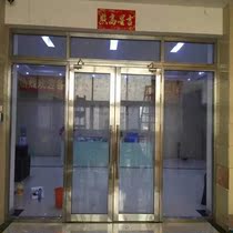 Glass fire door mall information Qi steel stainless steel glass fireproof door A grade steel measuring fire