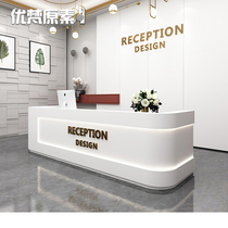 Cashier fashion bar bar simple modern creative clothing store reception desk commercial clinic company front desk