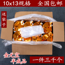 Gold Dollar Treasure Paper Semi-finished Products Handmade Religious Sacrifice Supplies Tin Foil Paper Meditation Money Tomb Sweeping Day Tomb to Tomb Sweeping Tombs