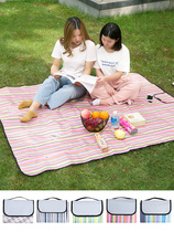 Spring outing outdoor picnic camping mat folding beach cloth mat waterproof sand resistant portable lawn mat seaside moisture proof mat