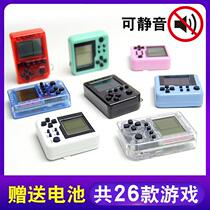 Square mini game keychain pendant nostalgia small Tetris console handheld gift