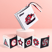 jollybaby crib is written about black and white red vision stimulation training for babies 0-3 years old early teaching puzzle toys