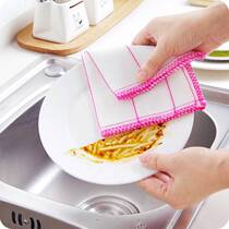 Scour cloth decontamination household rags kitchen supplies cotton dishwashing towels do not stick to oil absorb water do not lose hair dishwashing dishes