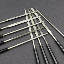File 10 sets of polished metal Bodhi plastic file semicircular flat square triangle triangles