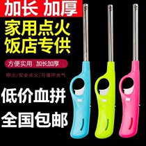 Gas Igniter Gun Durable Igniter Long Ignition Gun Inflatable Gas Stove Open Fire Long Mouth
