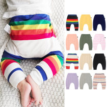 Baby Pants Pure Cotton Spring Autumn Baby Big PP Pants Loose no marks Summer men and women Baby mosquito repellent Harun pants