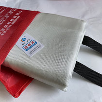 Fiberglass fire blanket fire protection certification catering kitchen household 2*2 m National Standard flame retardant cloth