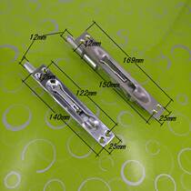 Step-yang early-style security door heaven and earth dark bolt double open door invisible stainless steel middle control bolt primary and secondary fire door