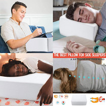 Ergonomic Memory Foam Pillow Cube Soft Pad Cushion Neck Supp