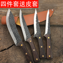 Special knife for killing pigs Butcher selling meat shaving deboning knife hand-forged German sharp meat joint factory peeling knife
