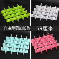 Underwear plaid partition drawer partition partition Free combination partition extended socks storage split underwear plaid