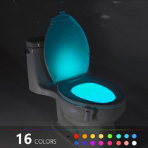 Smart Bathroom Toilet Nightlight Led 16-color Toilet Light B