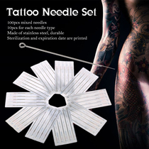 New 100pcs Mixed Tattoo Needle Set 3 5 7 9RL 3 5 7 9RS