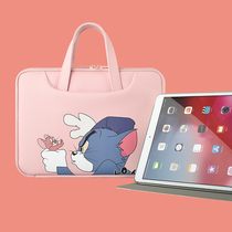 Tablet bag for Apple iPad 2020 pro11 portable 9 7air3 storage bag 10 5 inches 12 9 cartoon cute 10 2 female liner Huawei glory