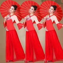 Square dance famous family style dance jacket square dance dress long dress new national wind fan dance classical dance suit