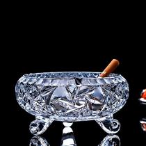 Large number glass ashtrays L ECrystal creative fashion personality Living room Bedroom office ktv Hotel Smoke cylinders