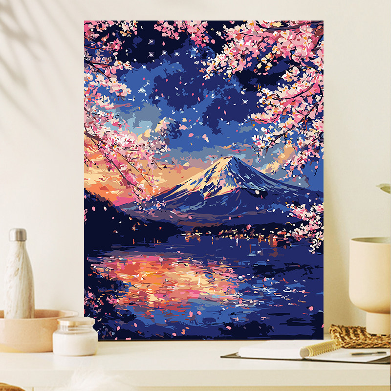 富士山下油画-富士山下油画促销价格、富士山下油画品牌- 淘宝