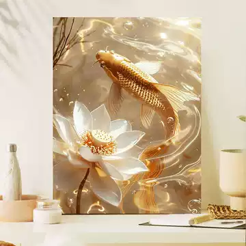油画金鱼-油画金鱼促销价格、油画金鱼品牌- 淘宝